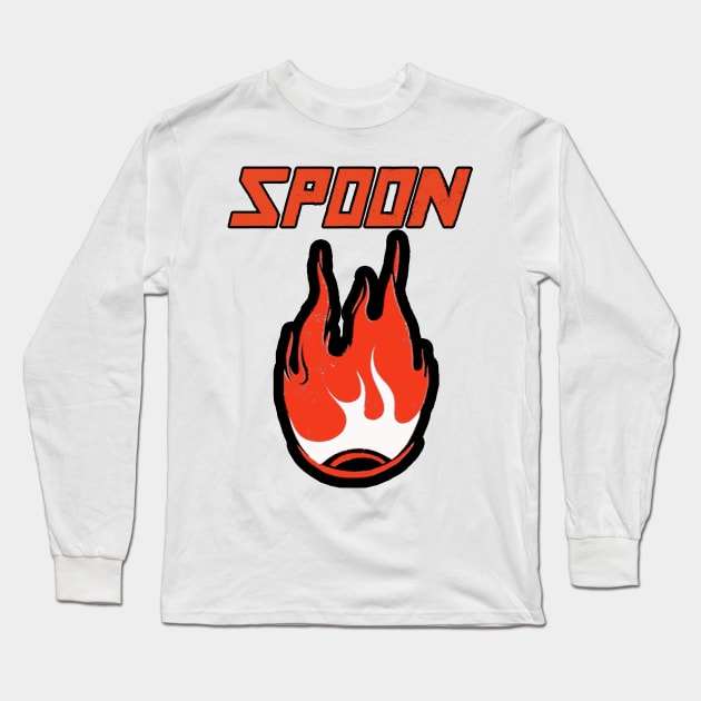 Spoon Flames Band Tour Long Sleeve T-Shirt by Dutch Bros Podcast